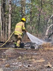 Woods Fire Pruss Hill Rd 